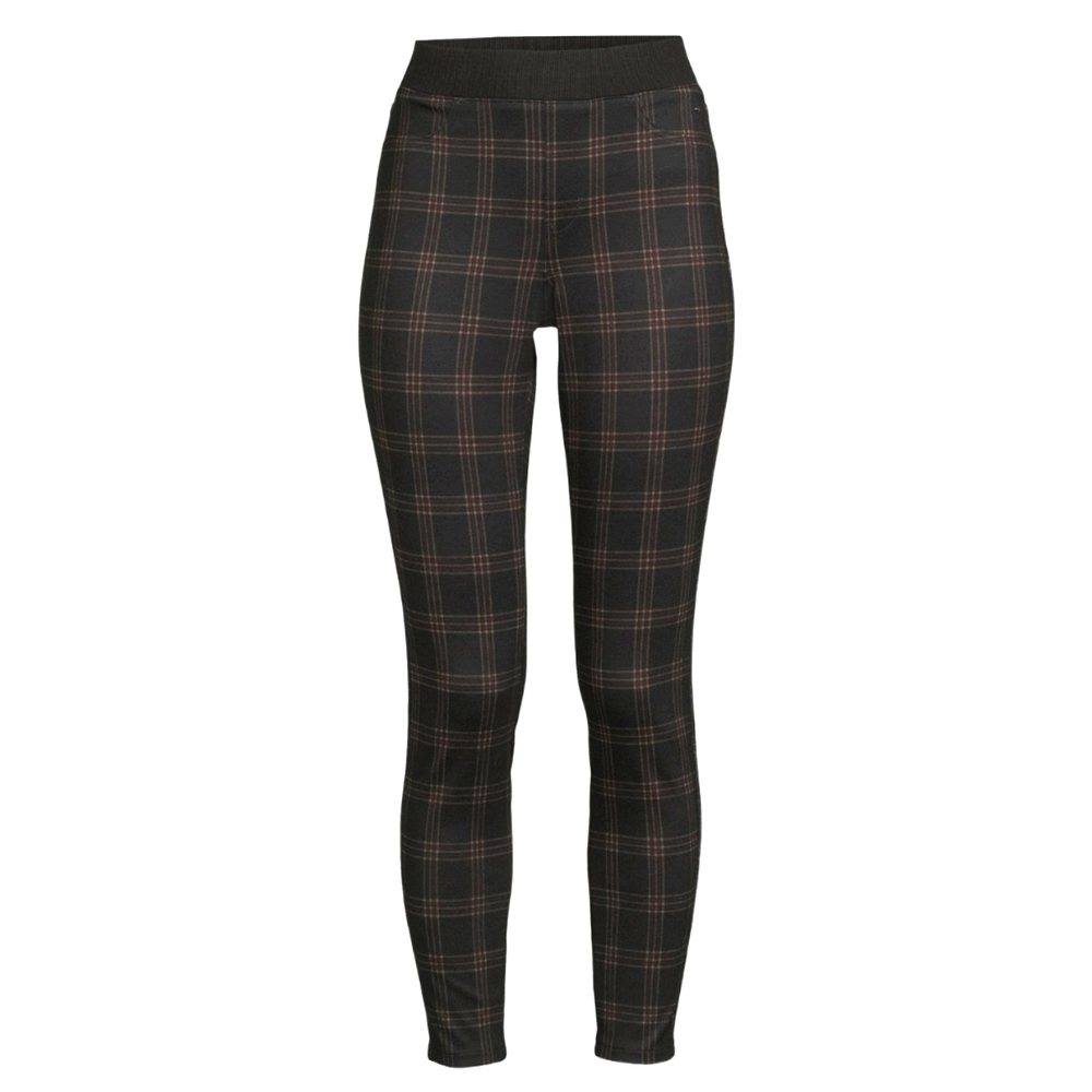 No Boundaries NEW Junior's Plus Mid Rise Elastic Ribbed Waist Pull-On Legging